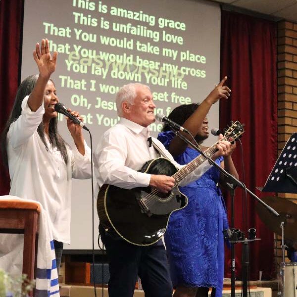 Annointed worship team at Bethany Fellowship